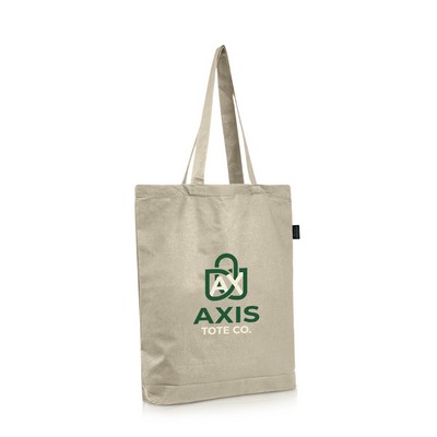 Organic 6 oz. Canvas Cusp-Bottom Gusset Tote